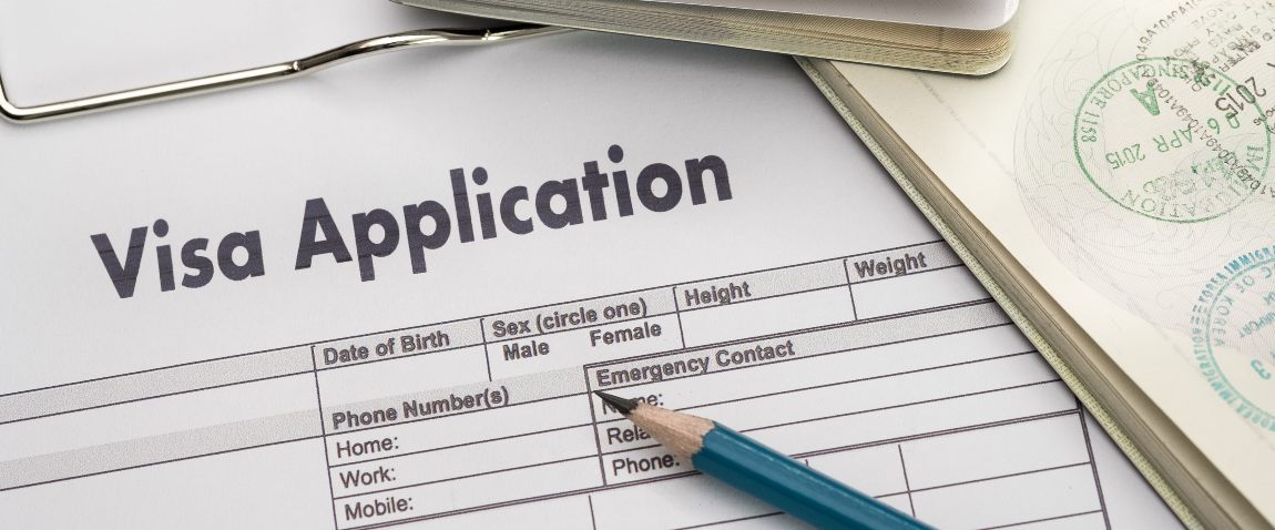 visa application form