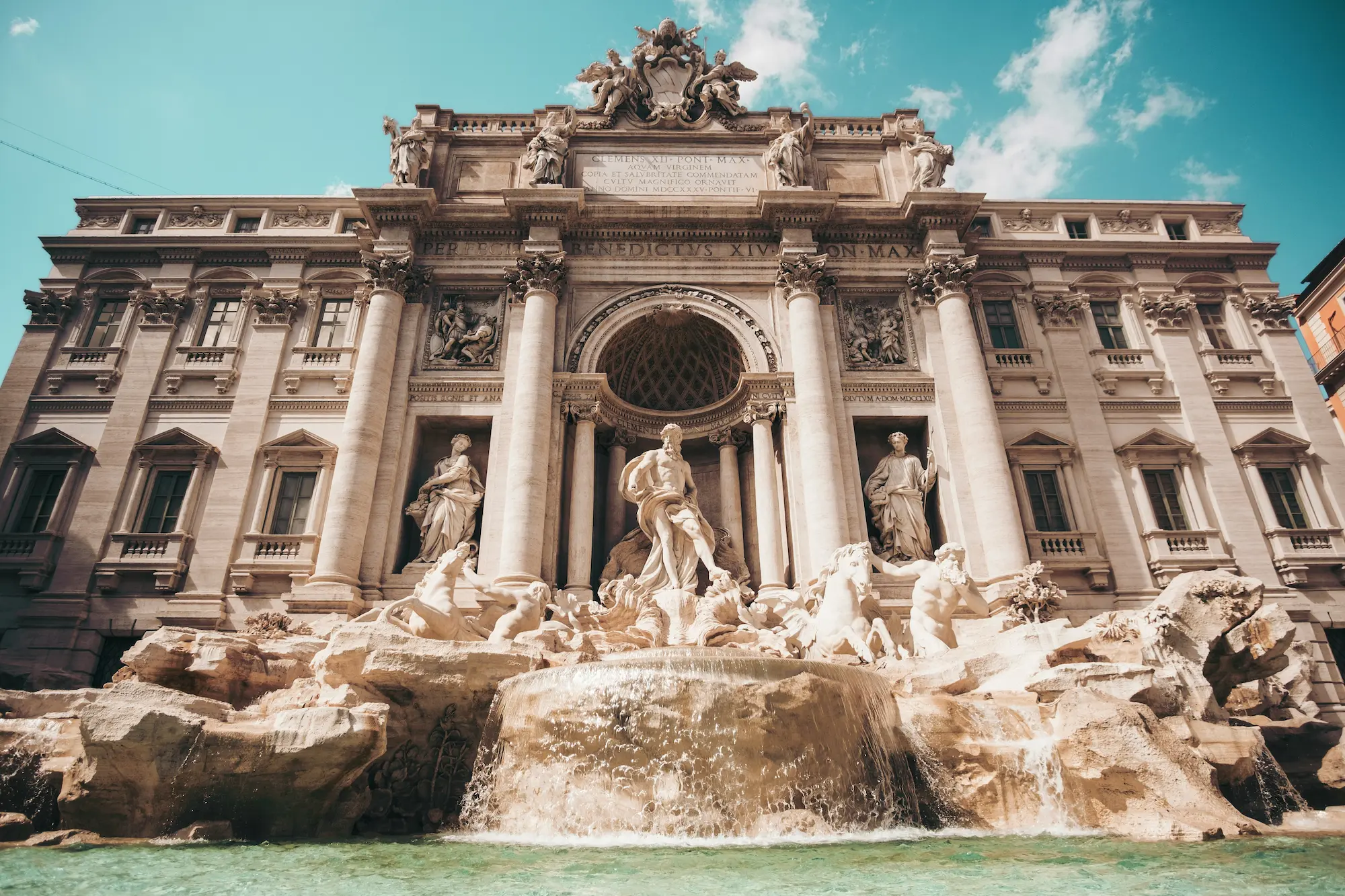 Trevi Fountain, Roma, Italy - İtaly Shengen Visa