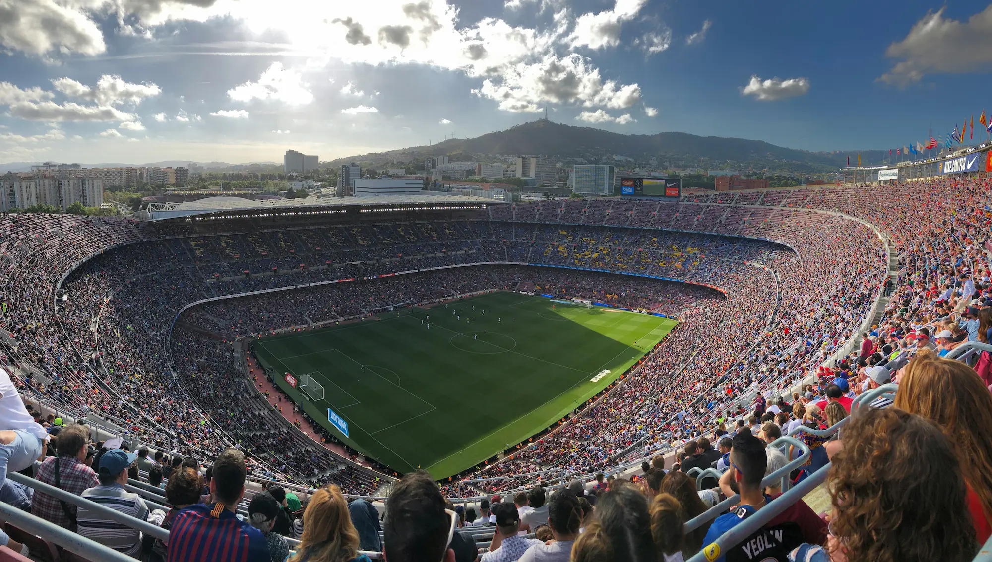 Camp Nou, Barcellona, Spagna