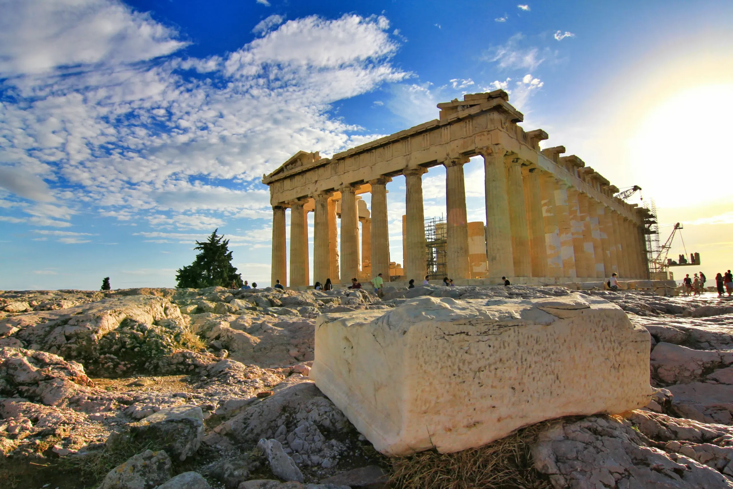 Parthenon Temple at Athen - Greek Travel Visa